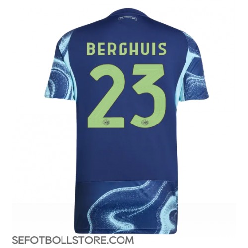 Ajax Steven Berghuis #23 Replika Bortatröja 2025-26 Kortärmad Ajax Steven Berghuis #23 Replika Bortatröja 2025-26 Kortärmad